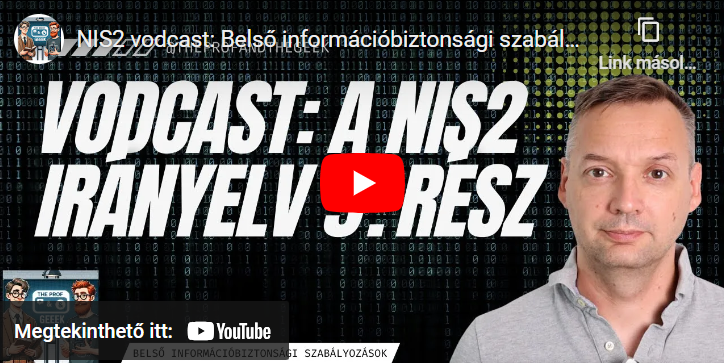 NIS2 vodcast az Alverad támogatásával - Thumbnail